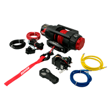 Demon Powersports Heavy Duty 3500Lb  Synthetic Rope Winch w/Wireless Remote