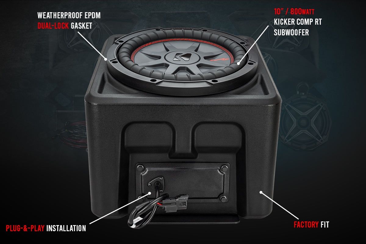 2018-2023 Polaris Ranger XP1000 5-Speaker SSV Audio System for Ride Command