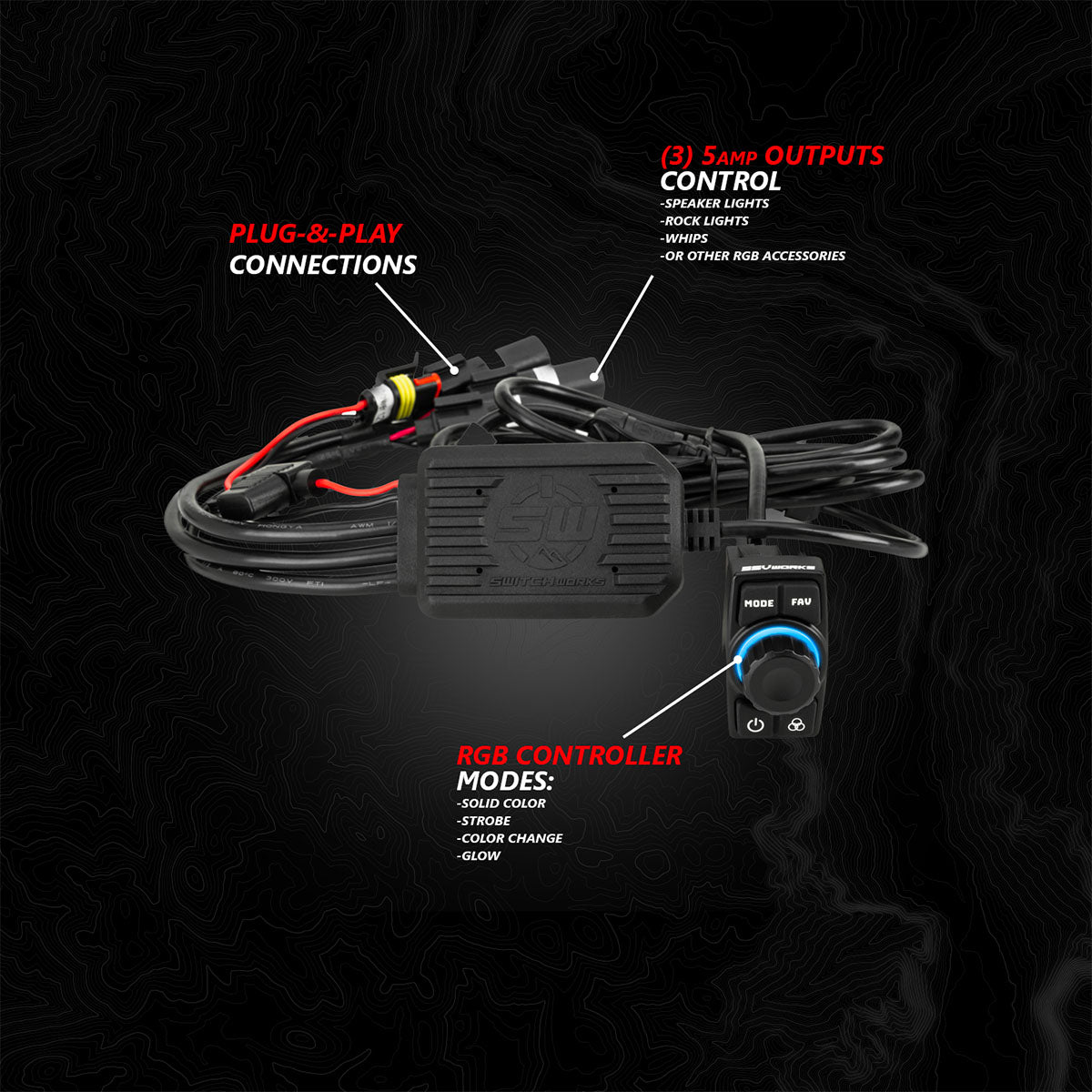2024 Can-Am® Maverick R, Phase-4 V-Spec 1650watt 5-Speaker System