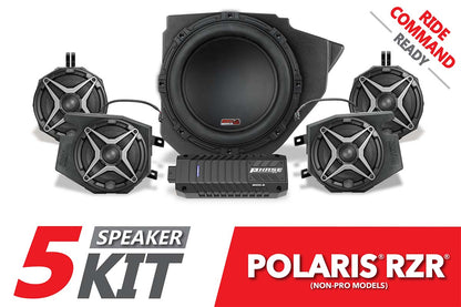 2014-2023 Polaris RZR SSV 5-Speaker Plug-&-Play System for Ride Command