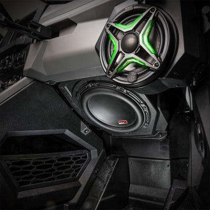 2020-2023 Polaris RZR Pro Under-Dash 10in Subwoofer Enclosure for Ride Command