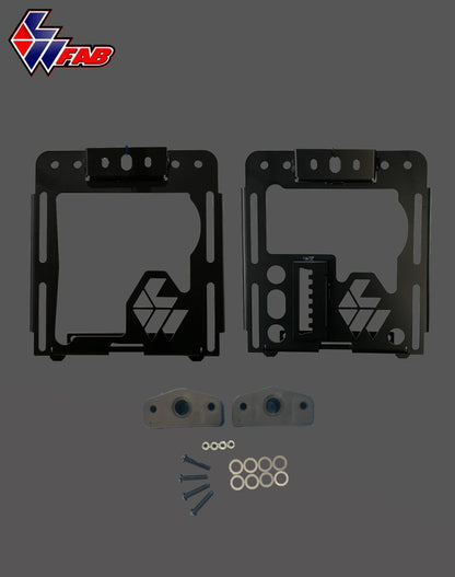 L&W Fab Polaris Seat Lowering Conversion Bases for Polaris RZR 800 / 900
