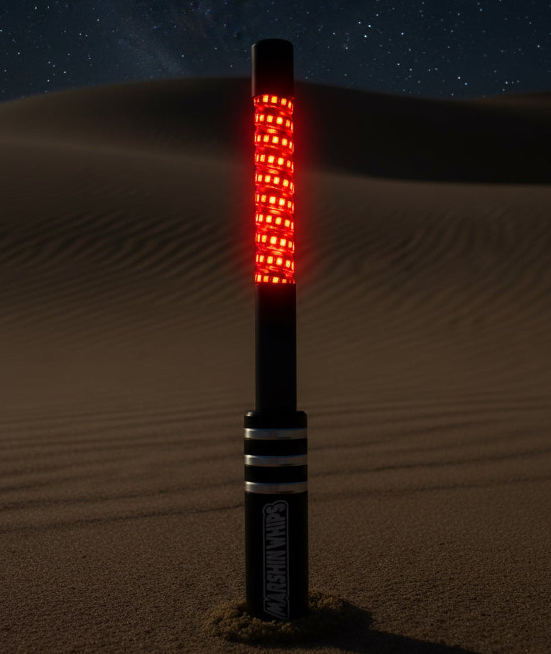 Game Changer LED Whip - Classic White Single