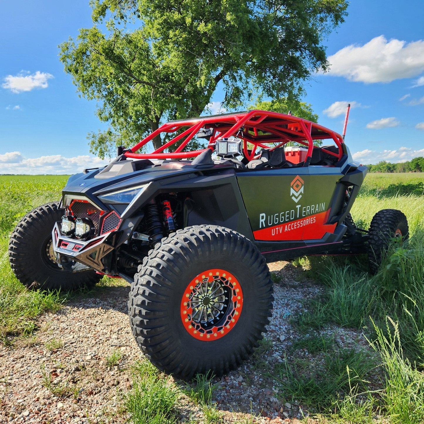 Alba Racing Crusher Pro Beadlock Wheels for Polaris 5 Lug - RZR Pro R / Turbo R / Xpedition / 1500