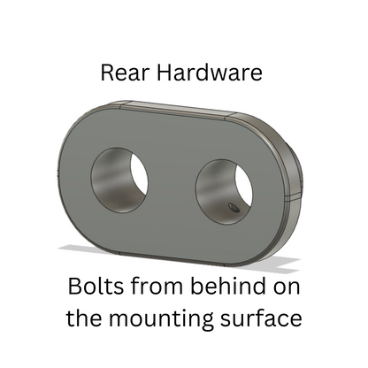 Dual Flush Mount for Intercom Cables – Rugged Radios and PCI Compatible