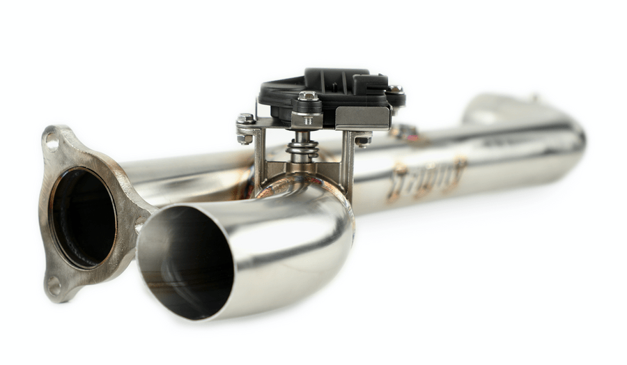 Trinity Racing Side Piece Header Pipe & Electronic Cutout for RZR Pro XP / Turbo R