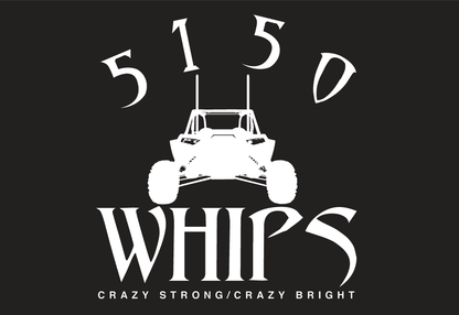 5150 Whips Heavy Duty 5150 Whips Flag (10"X15")