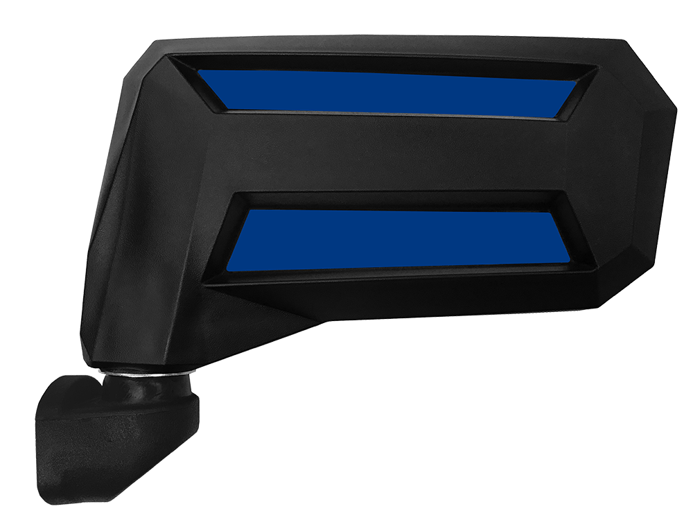 Spike RE-FLEX ADJUSTABLE SIDE MIRRORS W/1.75" CLAMP (PAIR)