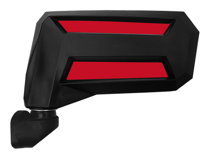 Spike RE-FLEX ADJUSTABLE SIDE MIRRORS W/1.75" CLAMP (PAIR)