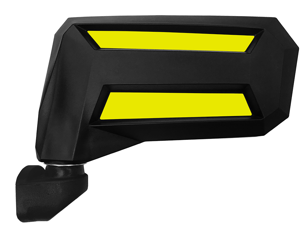 Spike RE-FLEX ADJUSTABLE SIDE MIRRORS W/1.75" CLAMP (PAIR)