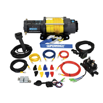 Superwinch Terra 4500SR 12v Synthetic Rope Winch