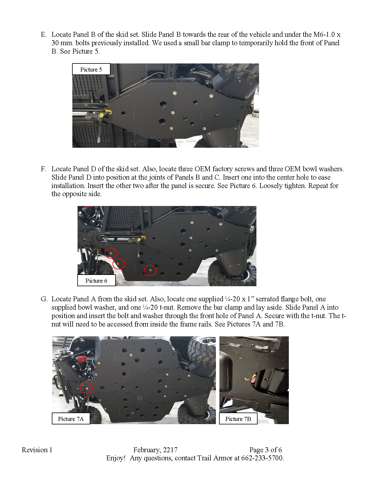 Trail Armor Skid Plates for 2021-22 Polaris Ranger / XP 1000