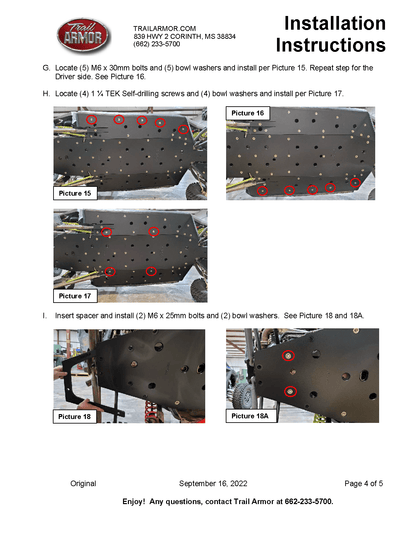 Trail Armor Skid Plate for Polaris RZR Turbo R 4
