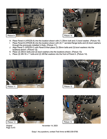 Trail Armor Full Skid Plate for 2024+ Polaris Xpedition