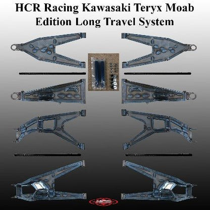 HCR Racing Long Travel Moab Edition Suspension Kit for Kawasaki Teryx Gen II / T4