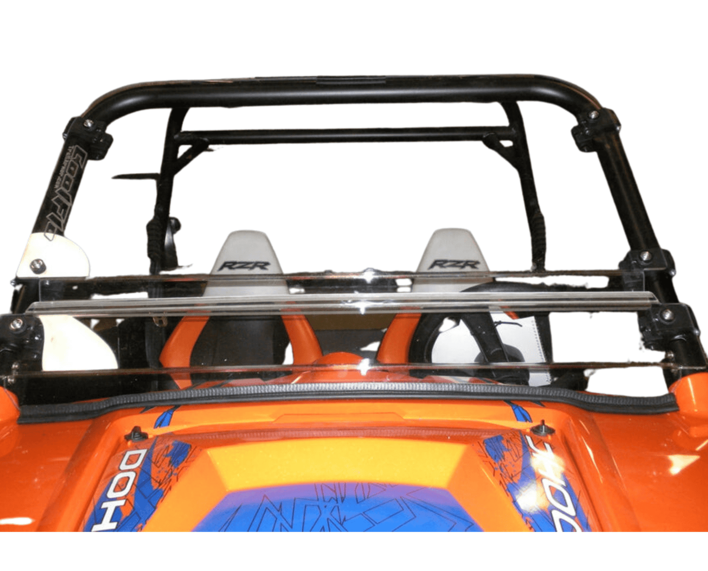 Trail Armor Polaris CoolFlo Windshield with Fast Clamps for 2008-14 RZR 800 Model