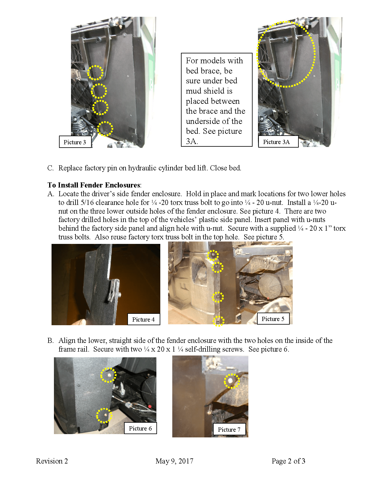Trail Armor Underbed Mud Shield with Fender Enclosures for 2013-19 Ranger XP Model