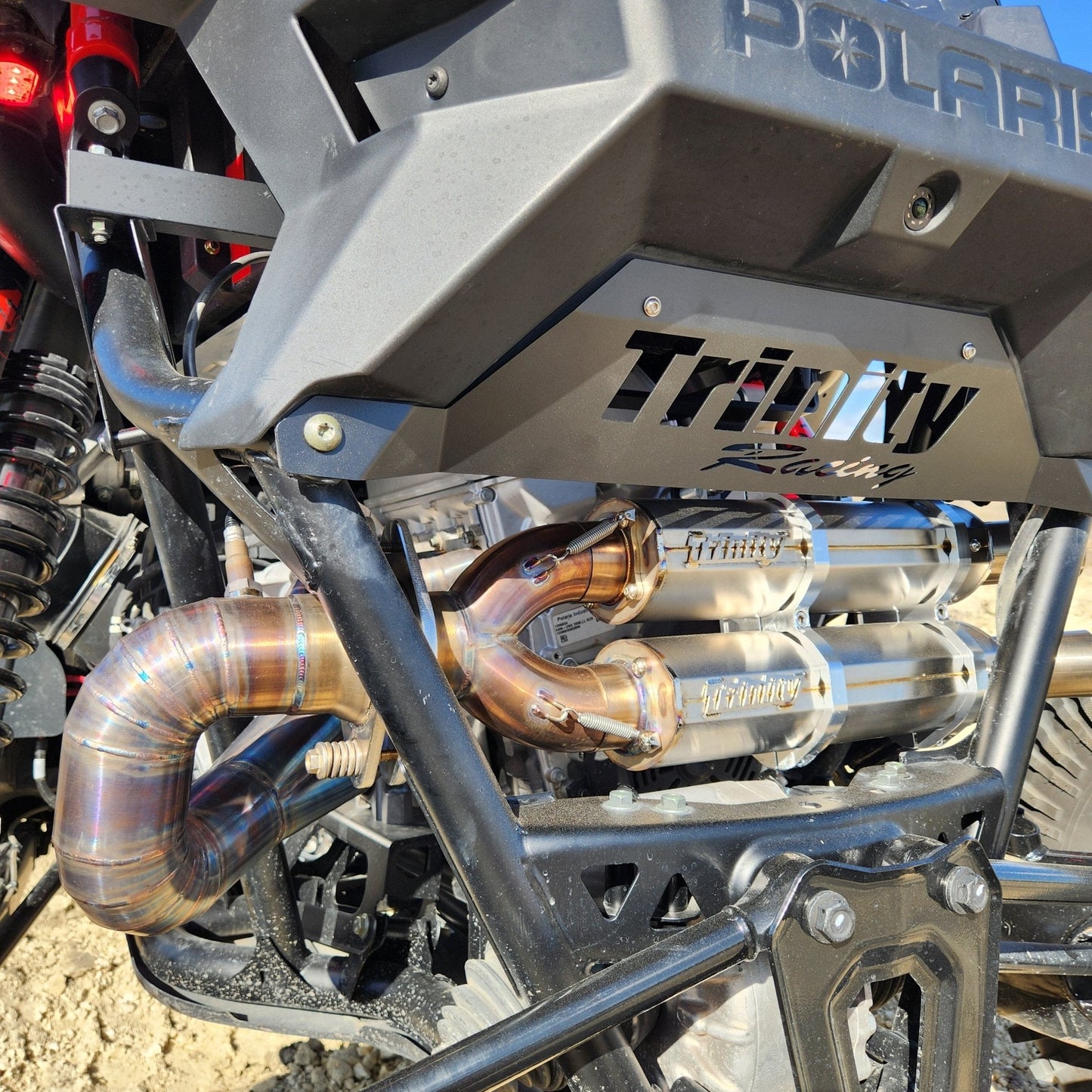 Trinity Racing Slip On Exhaust for RZR Pro R