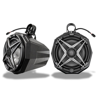 Universal 8in Cage-Mount Speaker-Pods