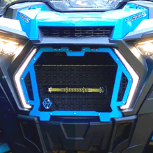 L&W Fab Custom Grill with Light Bar for RZR Turbo S / XP 1000 / Turbo