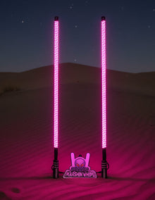 V2 Black Out LED Whip Set: The Ultimate Stealth