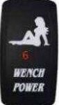 D2D LED Rocker Switch – Laser Etched, Waterproof