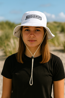 Marshin Whips White Bucket Hat