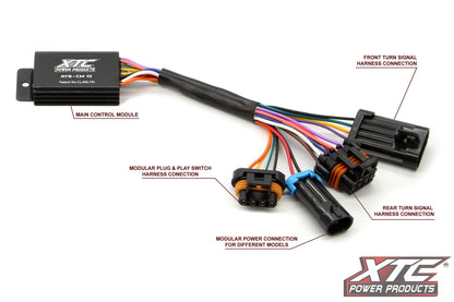 XTC Power Products Self-Canceling Turn Signal Kit With Horn for RZR XP 1000 / Turbo / Turbo S