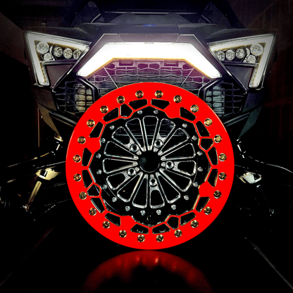 Alba Racing Crusher Pro Beadlock Wheels for Polaris 5 Lug - RZR Pro R / Turbo R / Xpedition / 1500