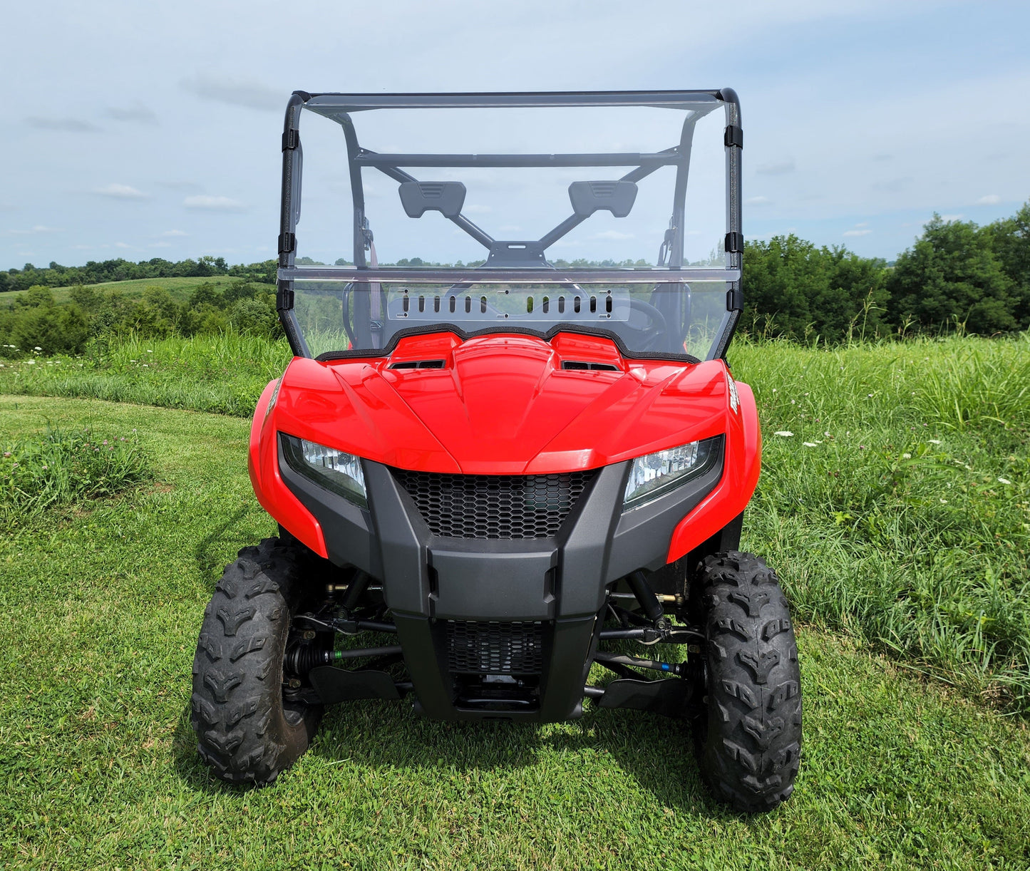 Tracker Off Road 500S - 2-Piece Scratch-Resistant Windshield