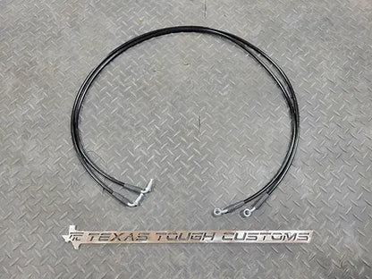 TTC Extended Front Stainless Steel Brake Lines for Honda Talon
