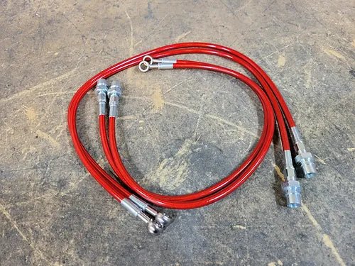 TTC Extended Front Stainless Steel Brake Lines for Honda Talon