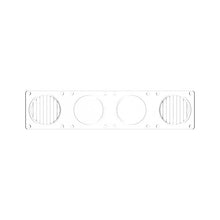 KC HiLiTES FLEX ERA LED Clear Combo Beam Lens for Light Bars