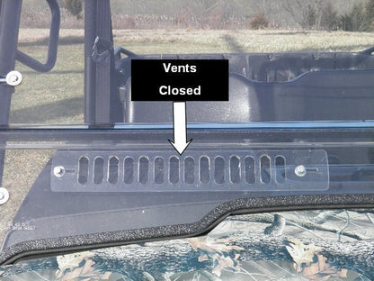 Intimidator GC1K 6-Seater - 2 Pc Windshield with Vent, Clamp, and Hard Coat Options