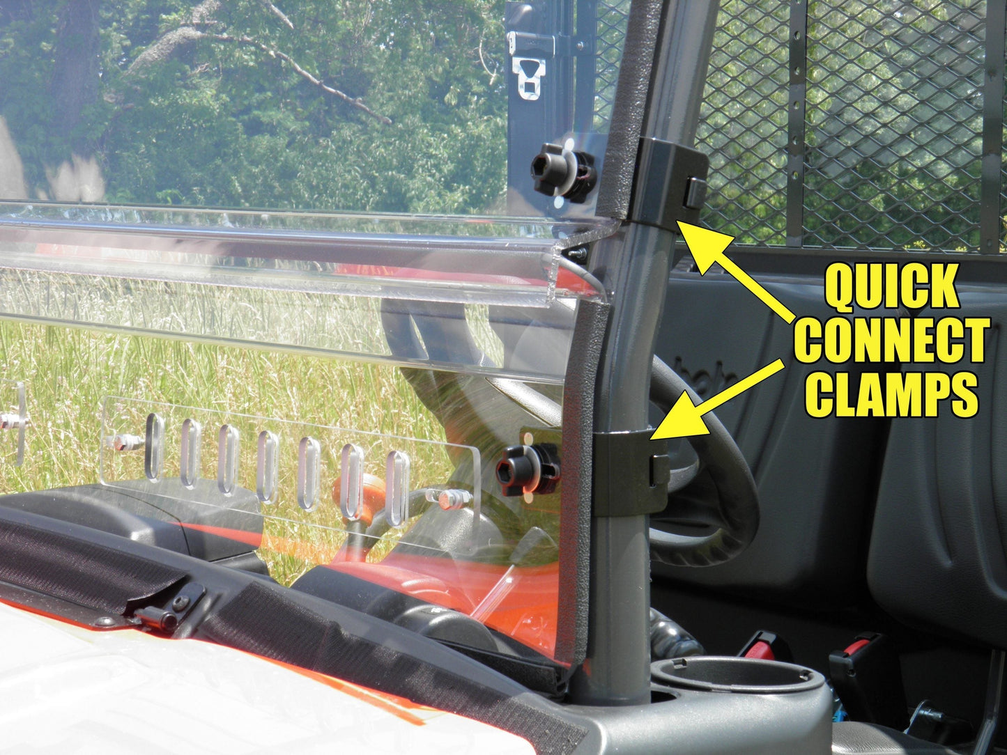Joyner Trooper T2 - 1 Pc Vented Scratch-Resistant Windshield