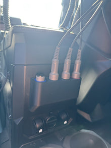 PCI Race Radios Headset / Helmet Jack Vertical Flush Mount