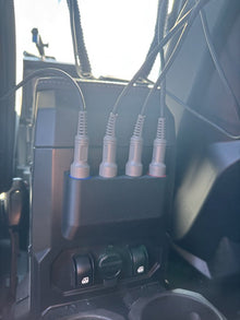 PCI Race Radios Headset / Helmet Jack Vertical Flush Mount