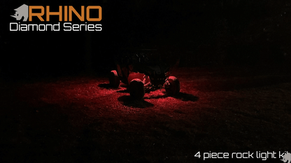 Rhino Lights Diamond Series RGB Rock Lights