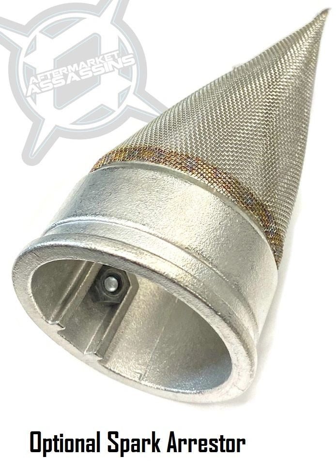 AA Stainless Slip-On Exhaust for 2024+ RZR XP 1000