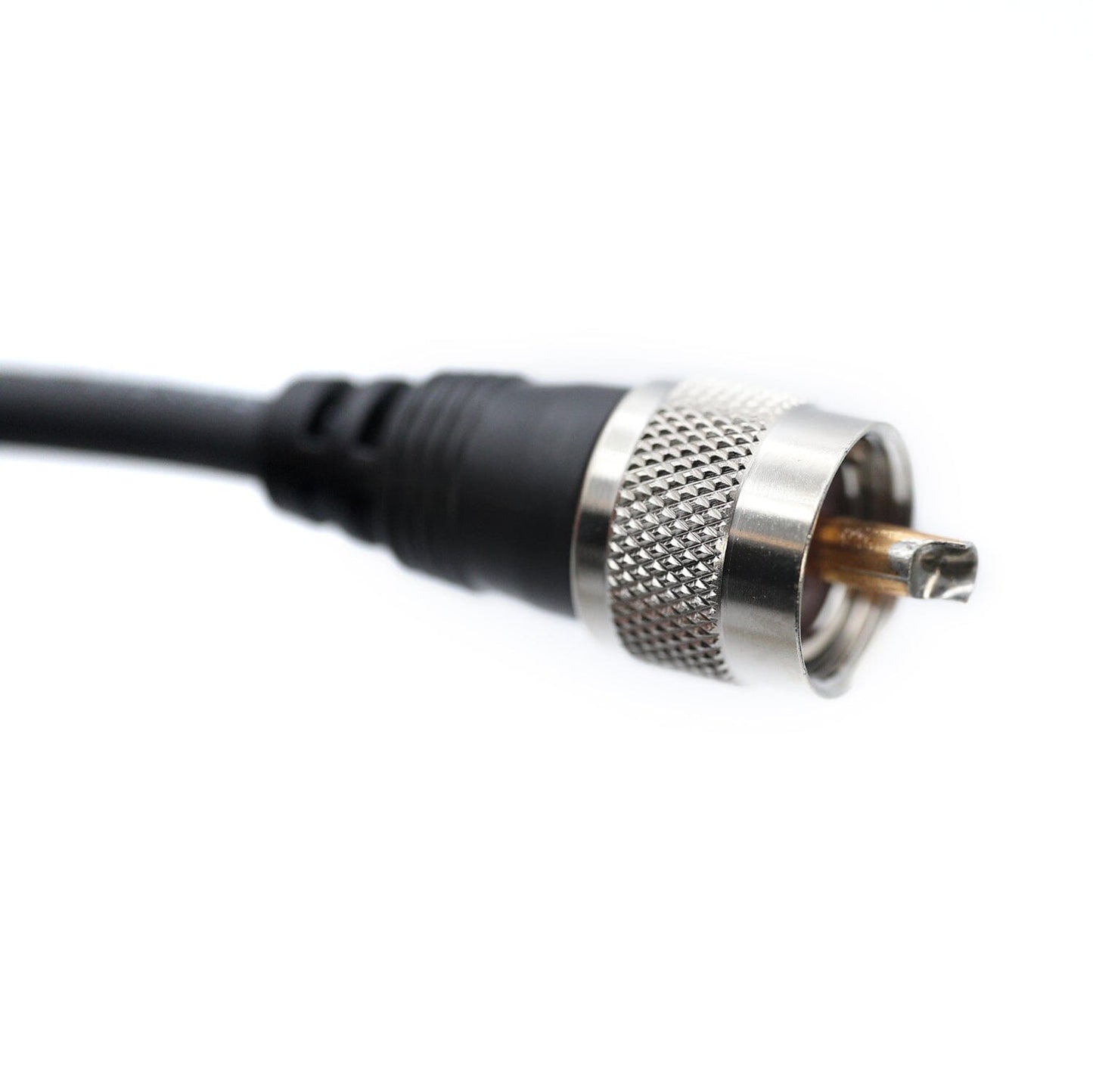 Rugged Radios 15 Ft Antenna Cable with Removable Mini 3/8 NMO Bulkhead Mount