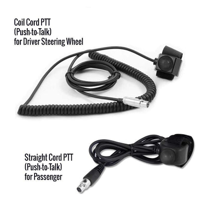 Rugged Radios 696 PLUS Complete Master Communication Kit with Intercom and 2-Way Radio