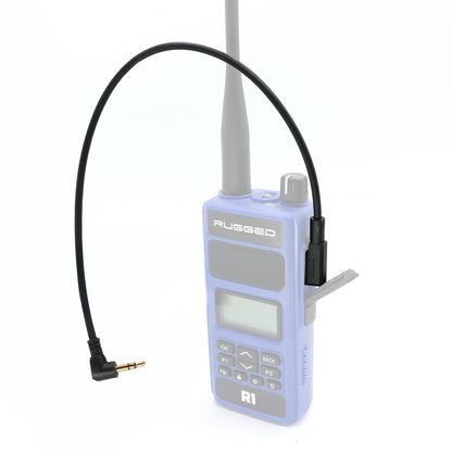 Rugged Radios Audio Recording Cable for Rugged Handheld Radios