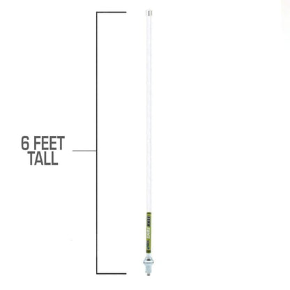 Rugged Radios Base Camp - Base Station GMRS Tuned Fiberglass Antenna