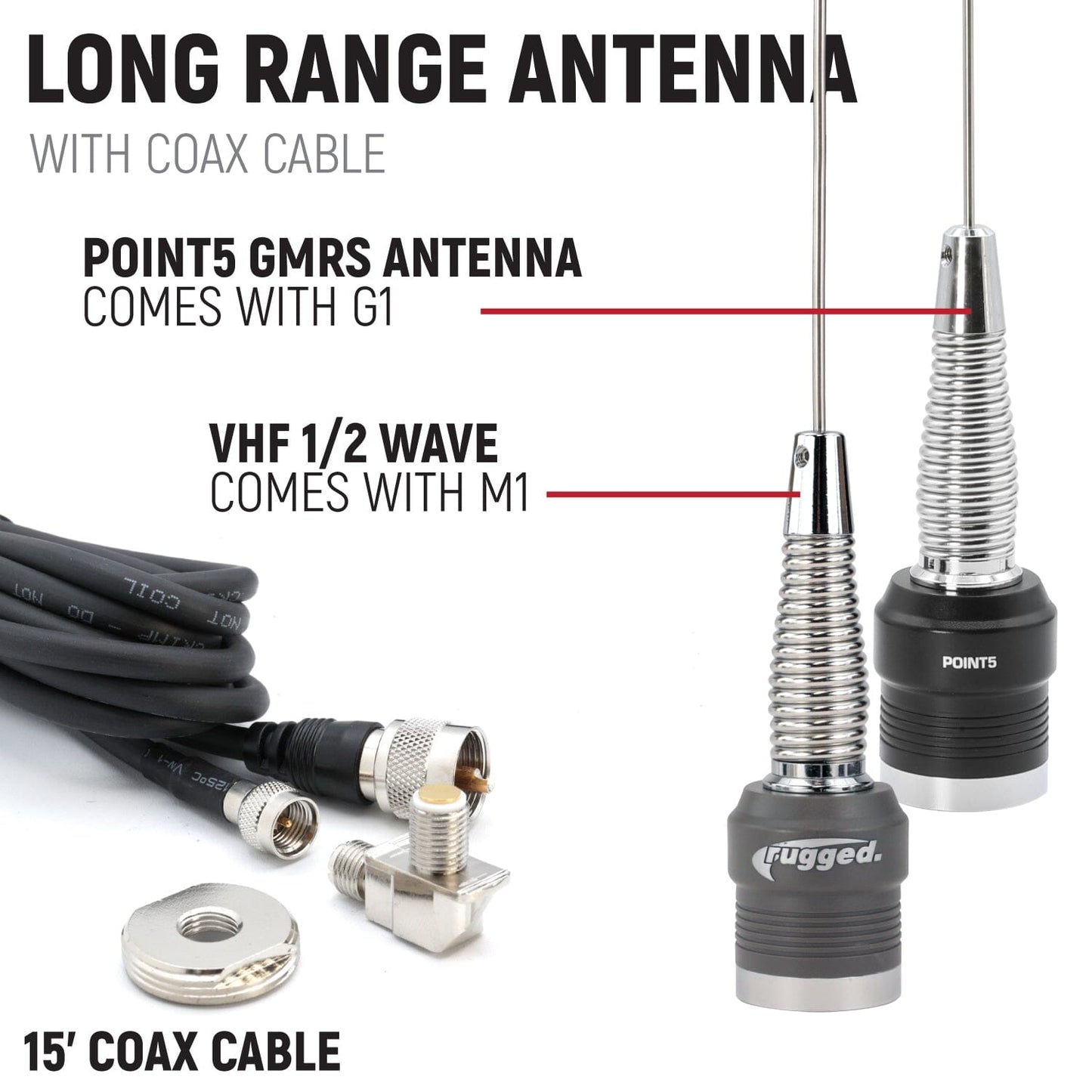Rugged Radios Can-Am Commander and Late Model Maverick Complete Communication Kit with Bluetooth Intercom and 2-Way Radio - Dash Mount