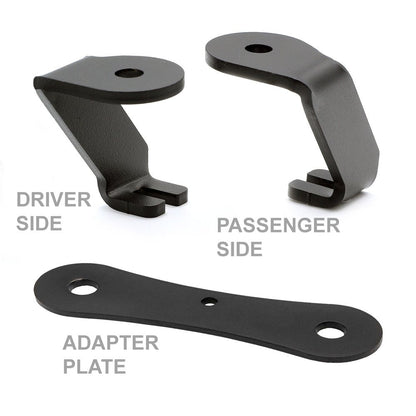 Rugged Radios A-Pillar Antenna Mount Ford F-Series Chevy Silverado Dodge Ram
