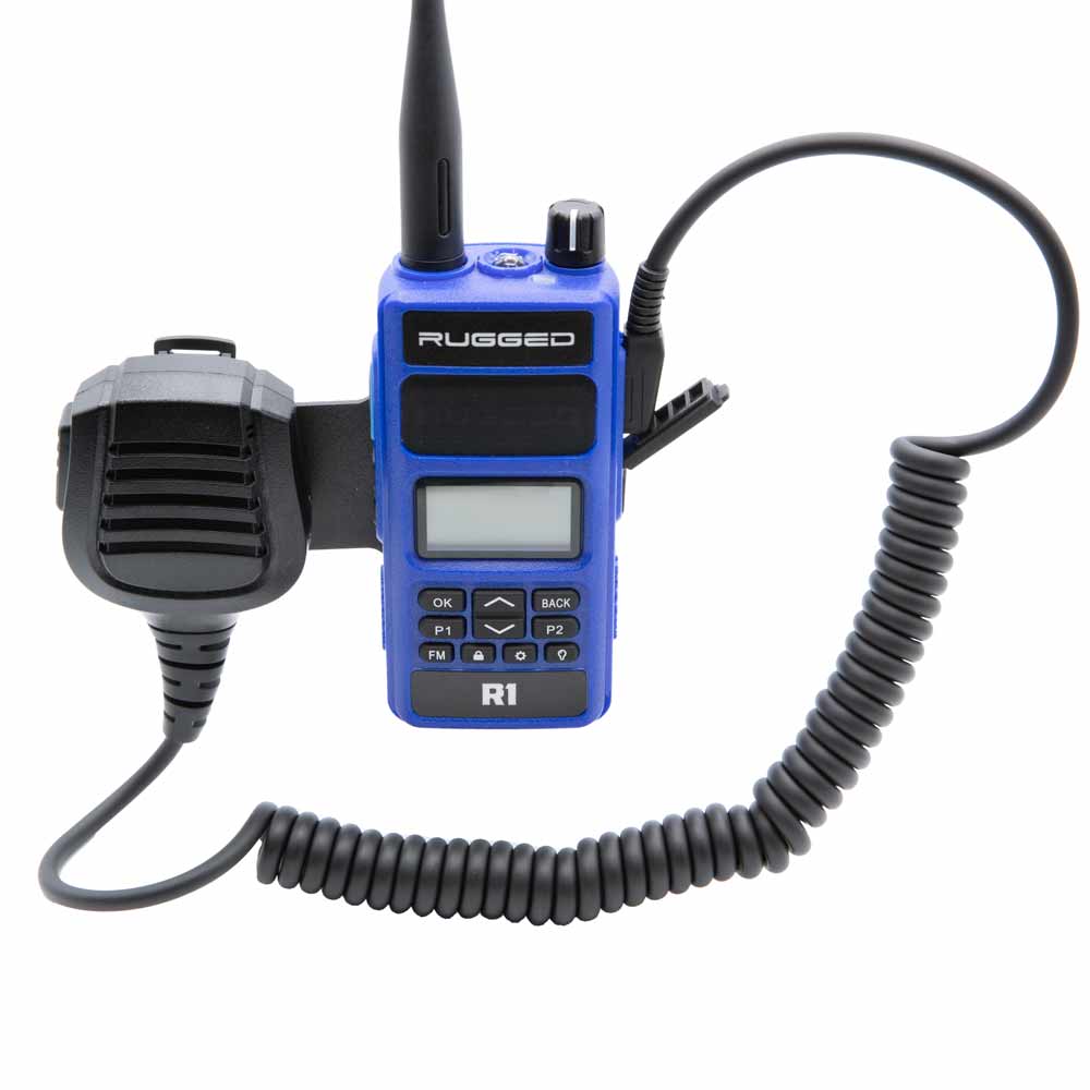 Rugged Radios Handheld Radio and Hand Mic Mount for R1 / GMR2 / GMR2 PLUS / RDH16 / V3 / RH5R