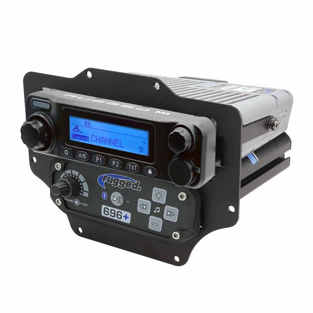 Rugged Radios Honda Talon Complete Communication Kit with Bluetooth Intercom and 2-Way Radio