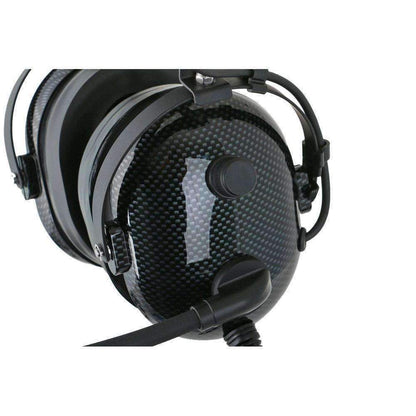 Rugged Radios HS10 Fire Safety Over the Head OTH Headset with Mic On Off Switch