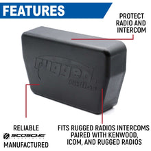 Rugged Radios Magnetic Radio & Intercom Cover for Rugged Radios Multi Mount Insert