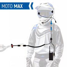 Rugged Radios MOTO MAX Complete Motorcycle Communication Kit with Heavy-Duty OFFROAD Cables